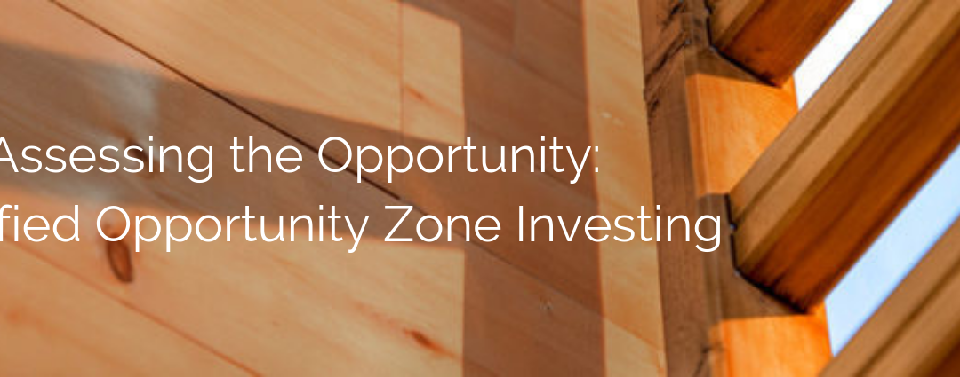 Assessing the Opportunity: Qualified Opportunity Zone Investing